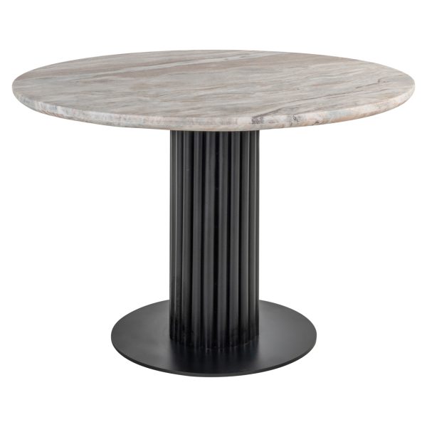 Richmond Interiors Eettafel Nyon Blush beige 120Ø