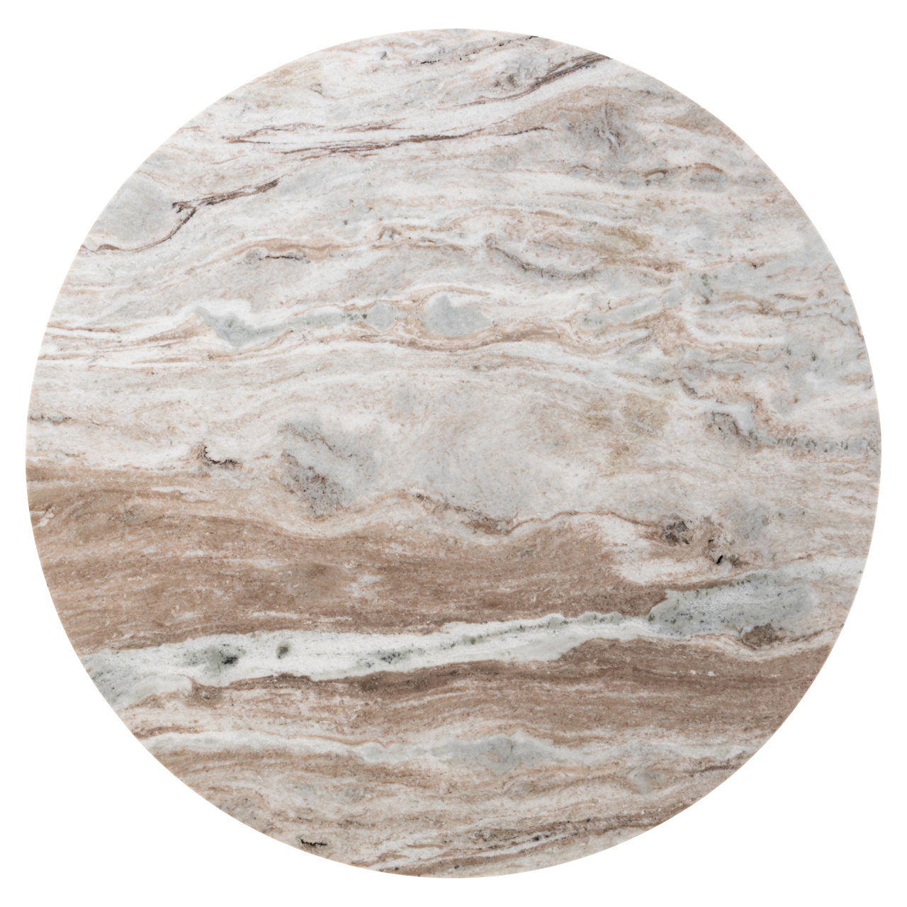Richmond Interiors Eettafel Nyon Blush beige 120Ø