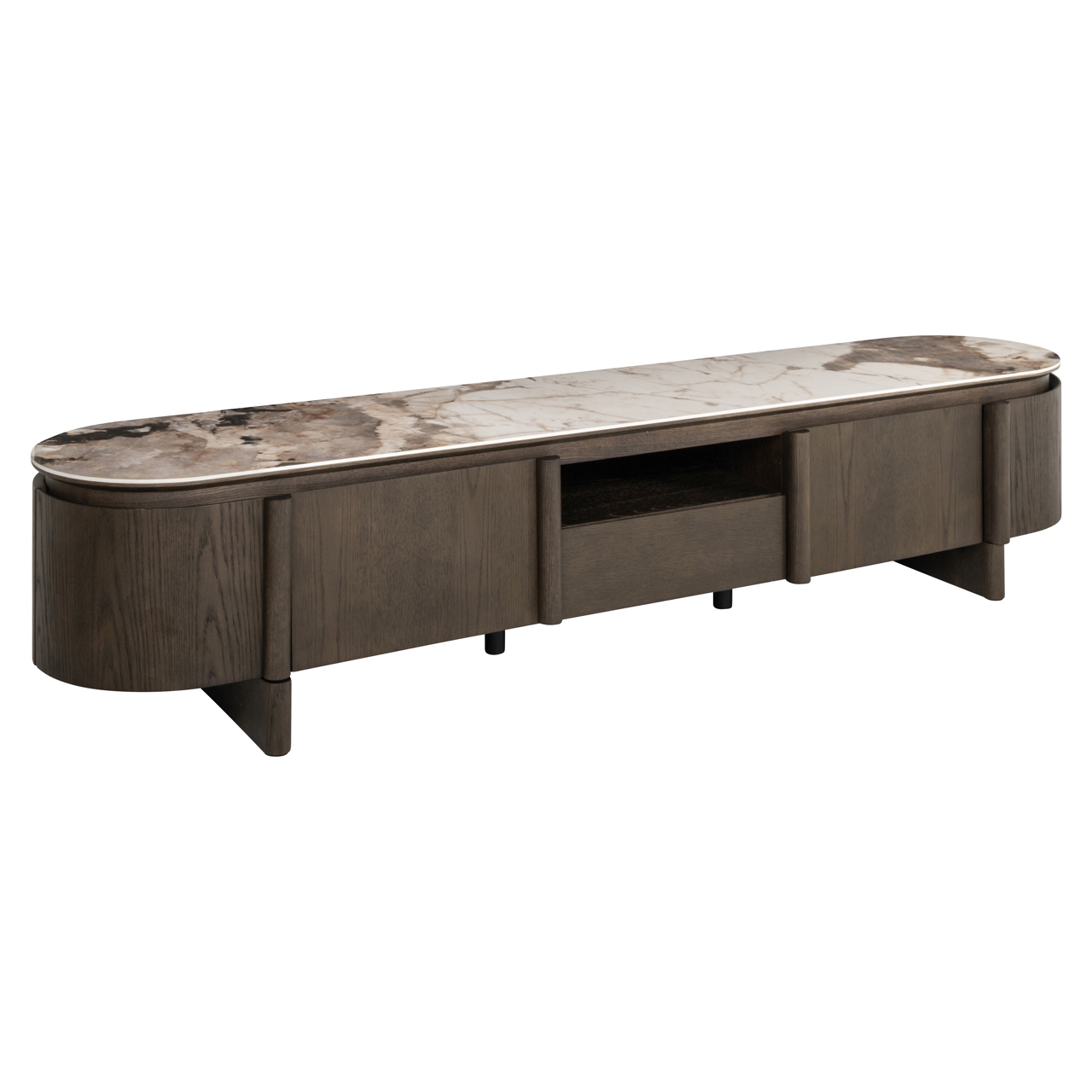 Richmond Interiors TV-meubel Langford brown