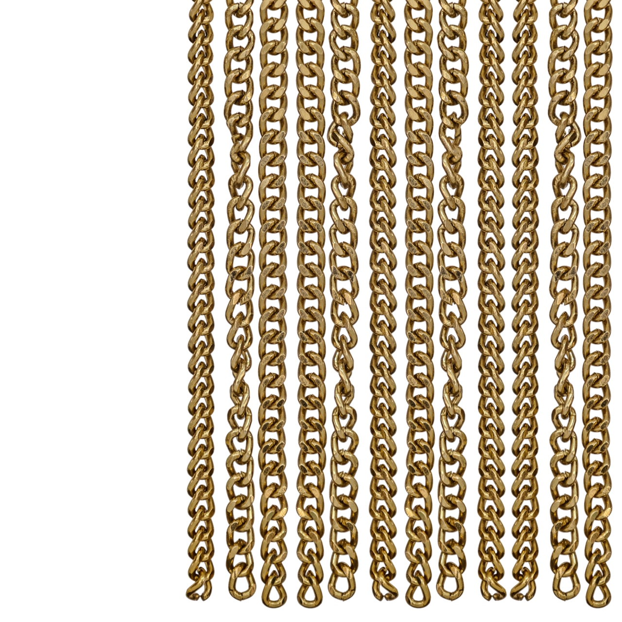Richmond Interiors Decoratief object Curtain gold chain