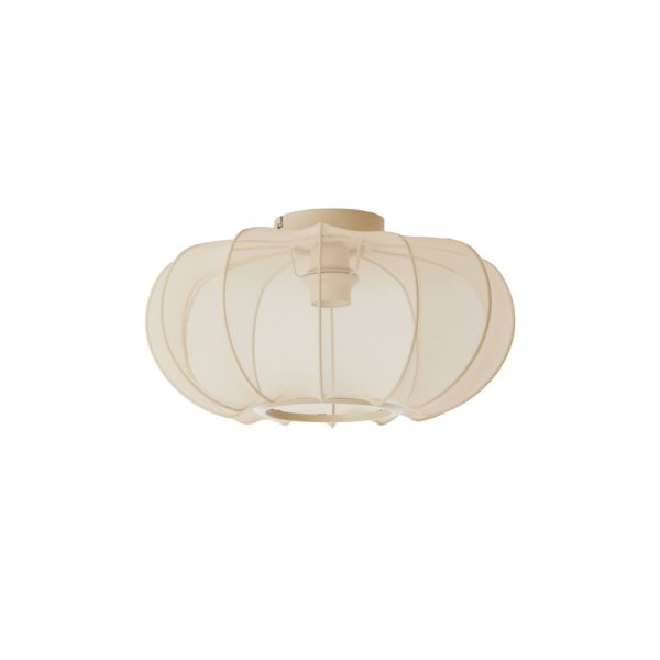 Light & Living Plafonnière Ø40x21 cm PLUMALIA zand