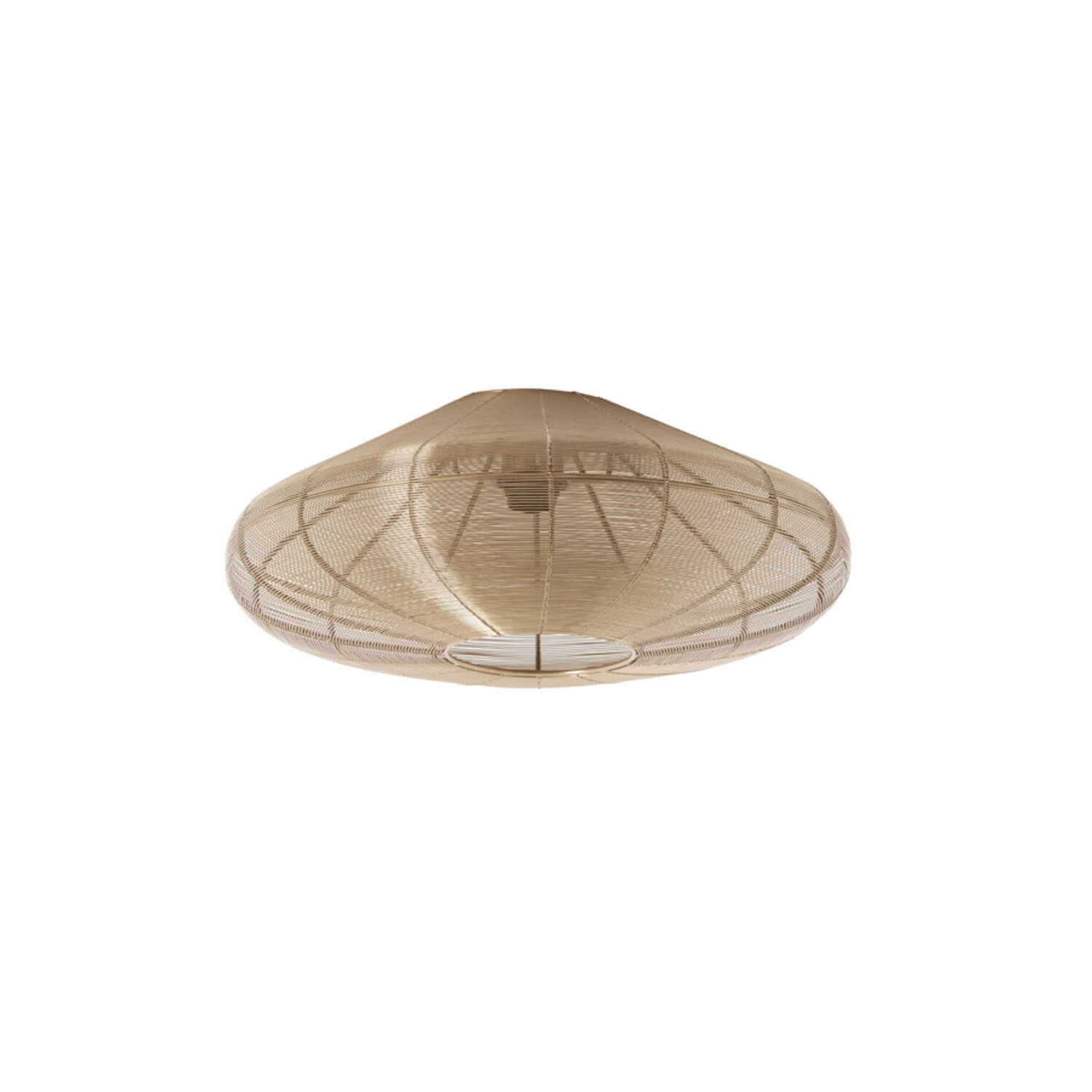 Light & Living Plafonnière Ø51x18 cm BAHOTO licht goud