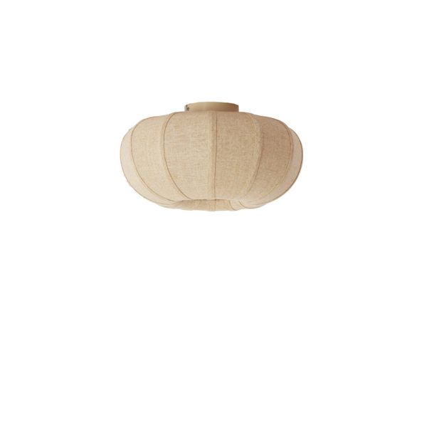 Light & Living Plafonnière Ø40x21,5 cm ZOSIA linnen naturel