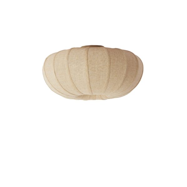 Light & Living Plafonnière Ø50x24,5 cm ZOSIA linnen naturel