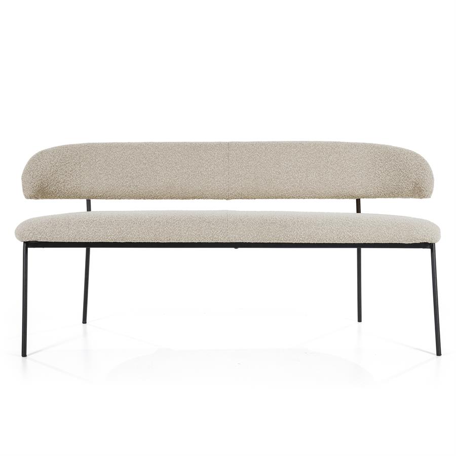 Eleonora Eetkamerbank Luka - taupe Copenhagen