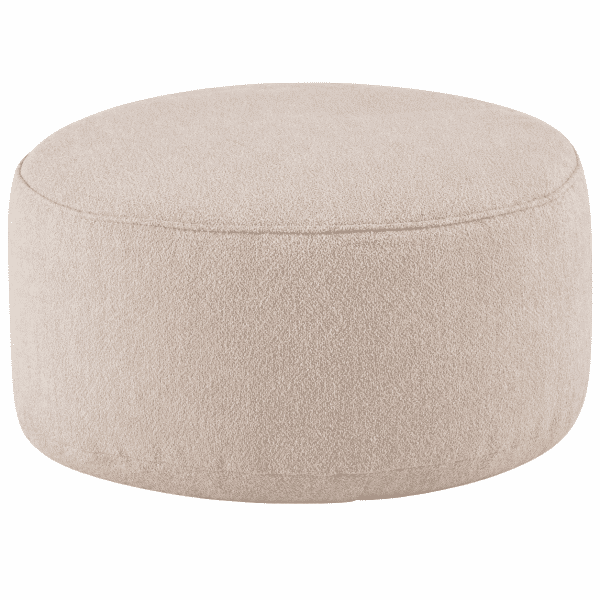Nijwie MySons Baggy poef - Ø70 - Alpine - Naturel 01 - Unique Collection