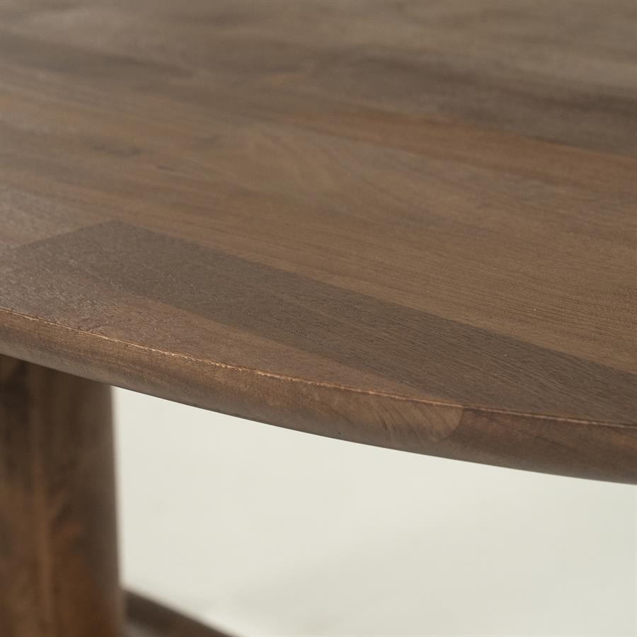 Eleonora Eettafel Coco 300x110 cm - lichtbruin