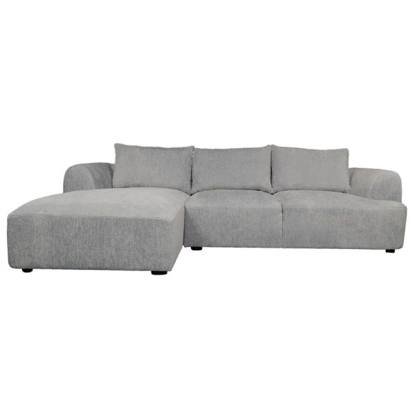 Tower Living Canterbury Chaise L + 2 5-AR - Mona 120 Taupe