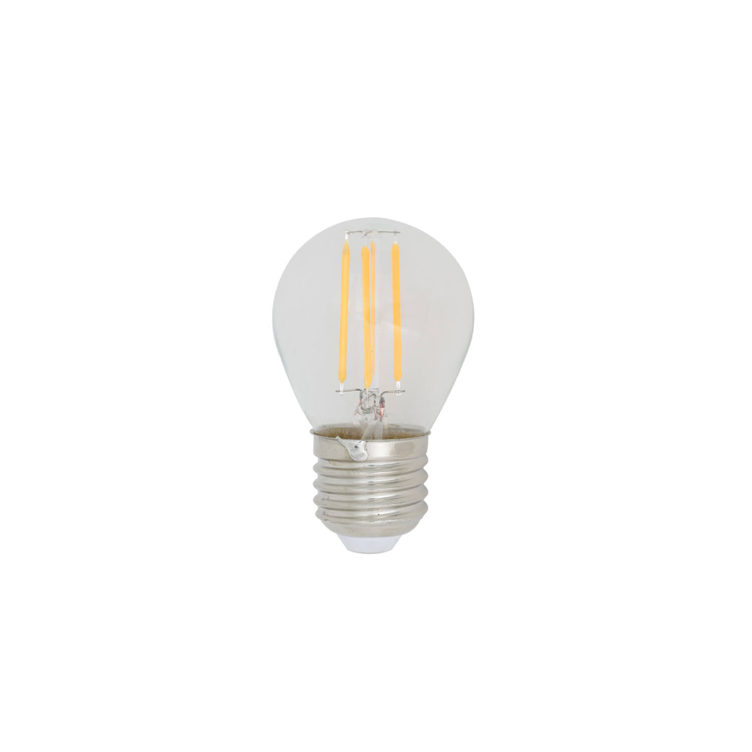 Light & Living LED kogel Ø4,5x8 cm LIGHT 4W helder E27 dimbaar