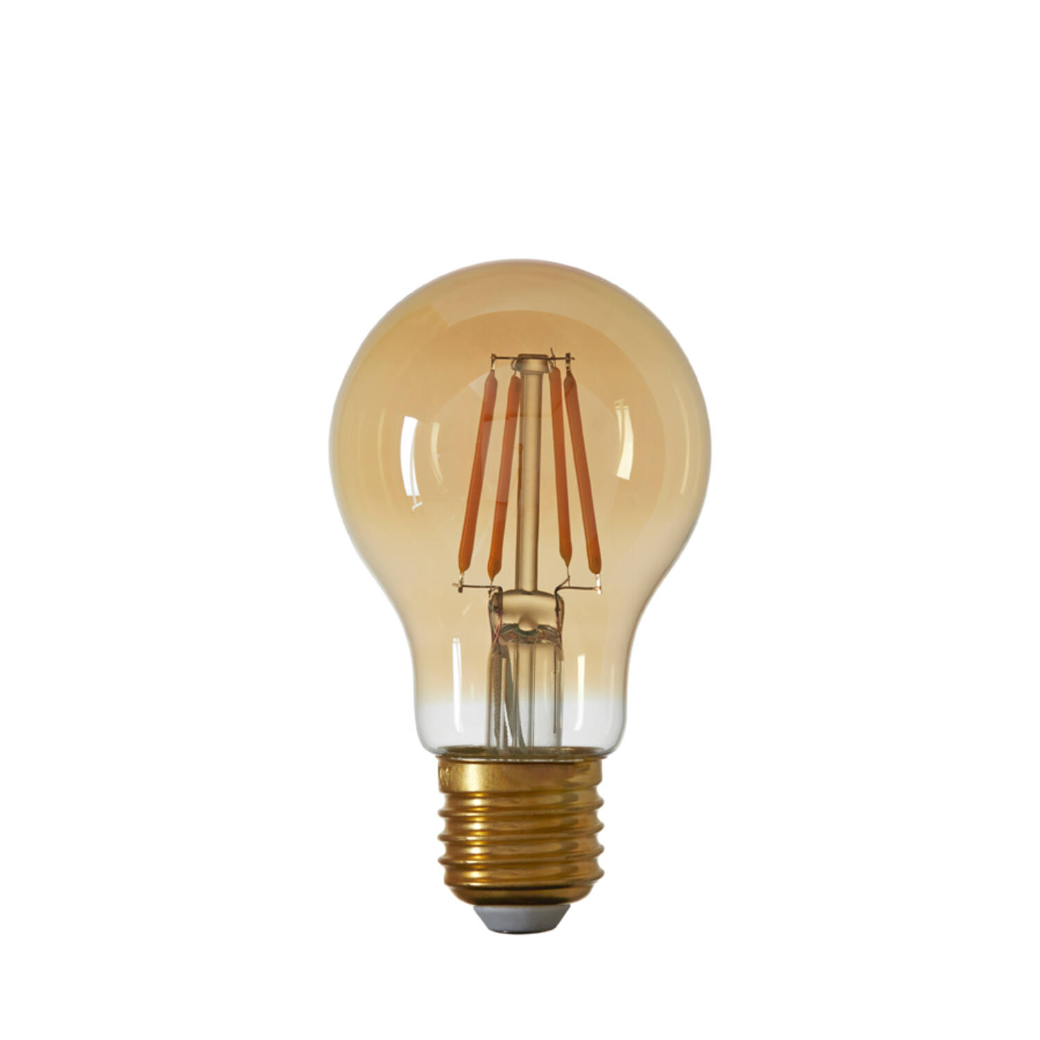 Light & Living LED kogel Ø6x11 cm LIGHT 4W amber E27 dimbaar