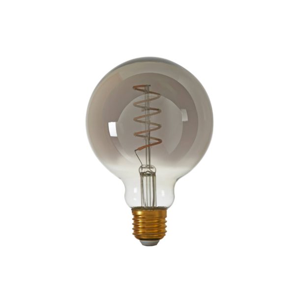 Light & Living Deco LED globe Ø9,5x14 cm LIGHT 4W smoke E27 dimbaar