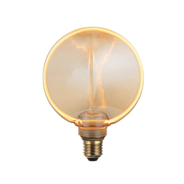 Light & Living Deco LED globe 13x8x17 cm LIGHT 4W amber E27 dimbaar