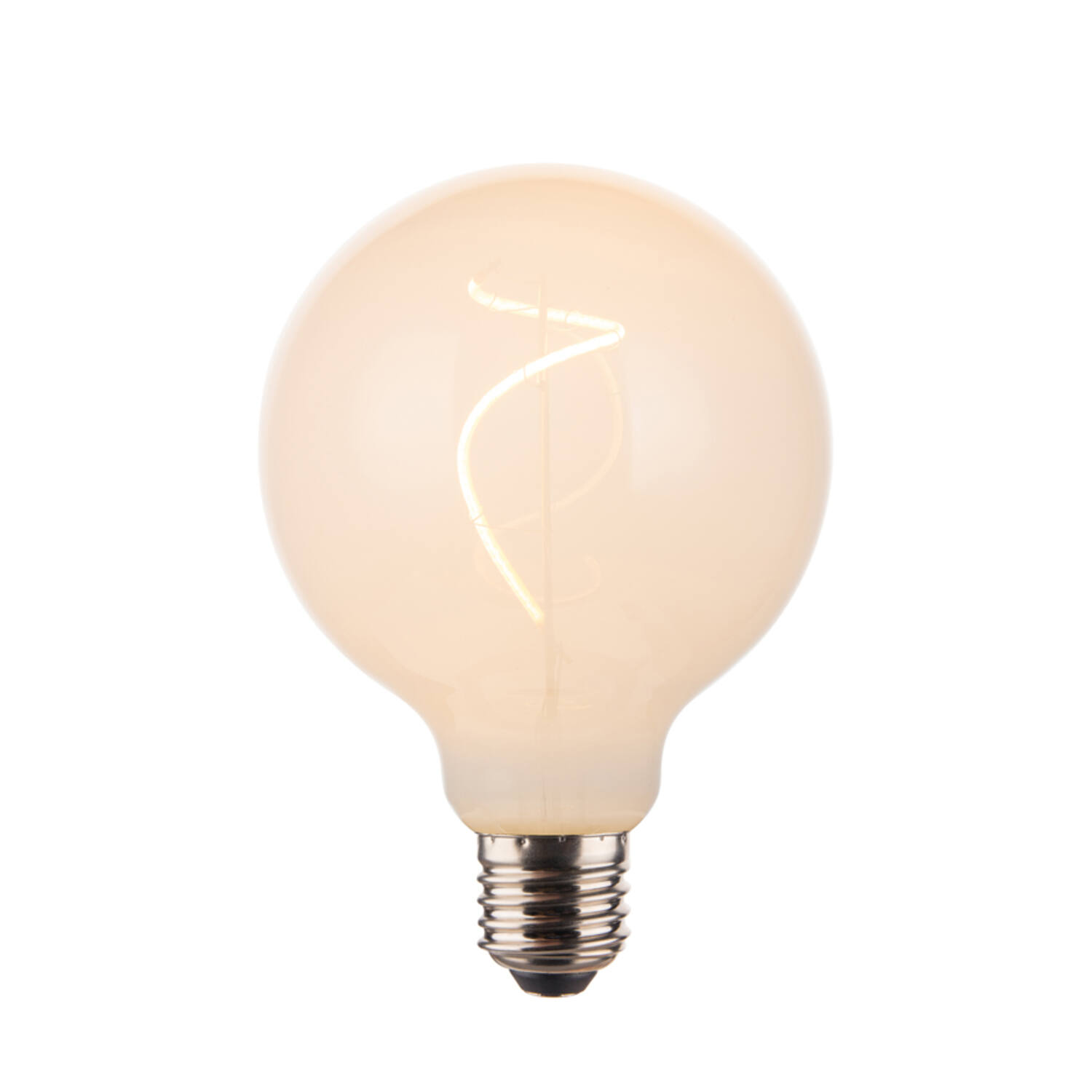 Light & Living Deco LED globe Ø9,5x14 cm LIGHT 4W wit E27 dimbaar