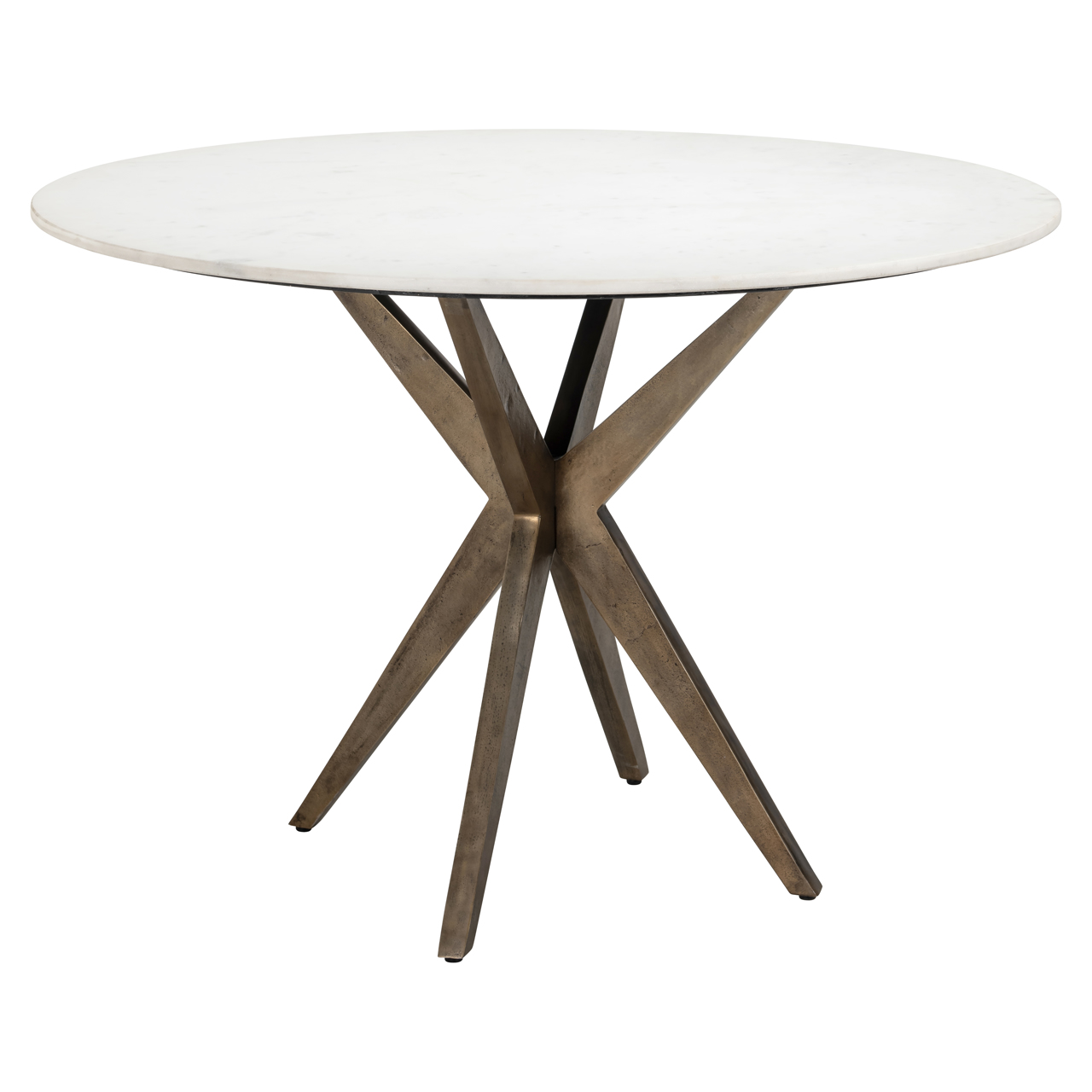 Richmond Interiors Eettafel Maisy white 114Ø