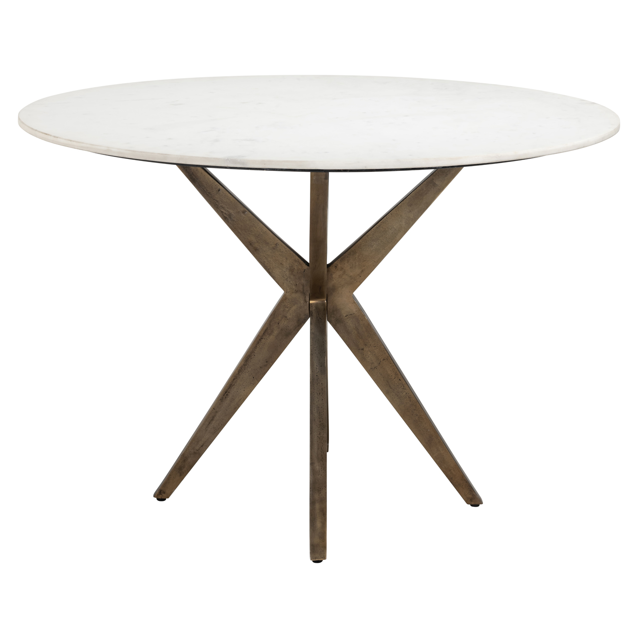 Richmond Interiors Eettafel Maisy white 114Ø
