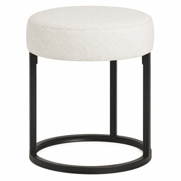 Nijwie MySons Escabel hocker - Ø40 - Alpine - Ivory - Unique Collection