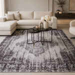 Livingfurn Brix Kelly Vintage Black 200x290 cm