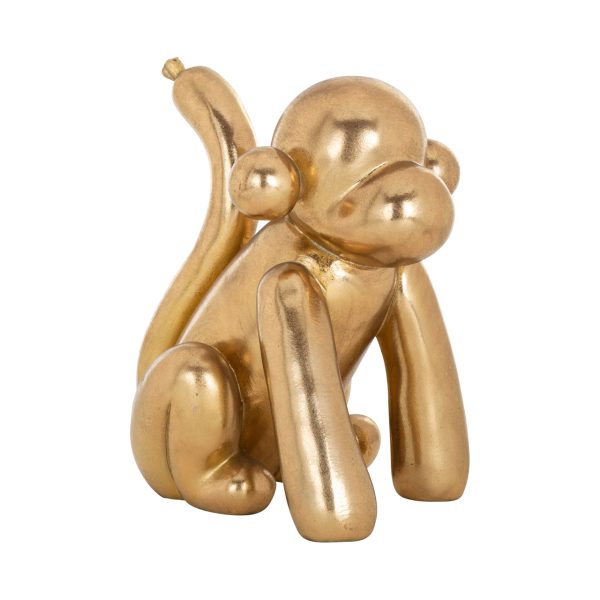 Richmond Interiors Decoratief object Monkey gold