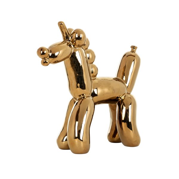 Richmond Interiors Decoratief object Balloonicorn gold