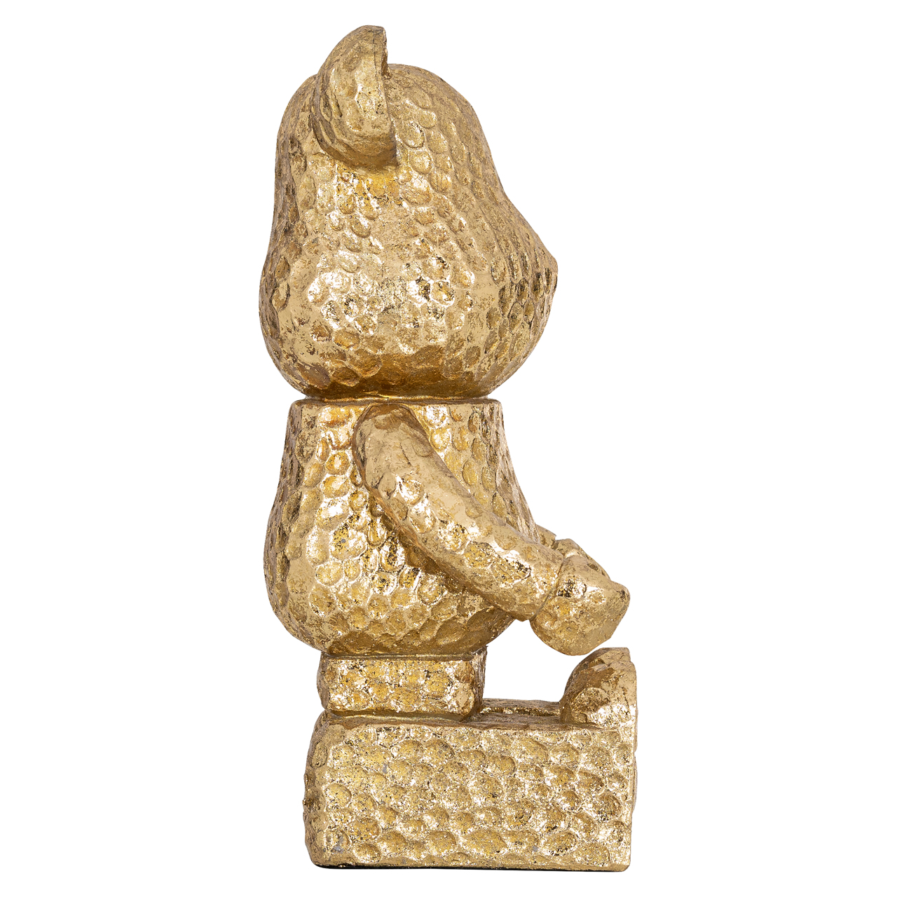 Richmond Interiors Decoratief object Bear gold sitting
