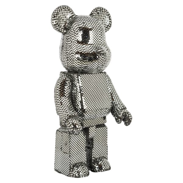 Richmond Interiors Decoratief object Bear silver small