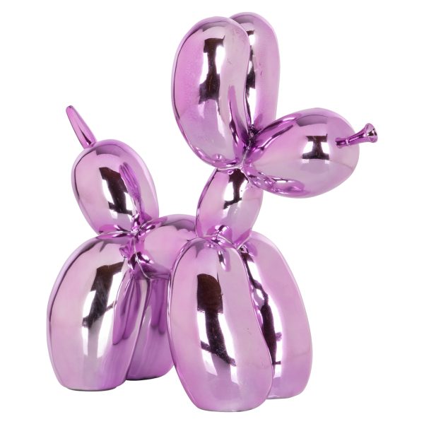 Richmond Interiors Decoratief object Dog pink