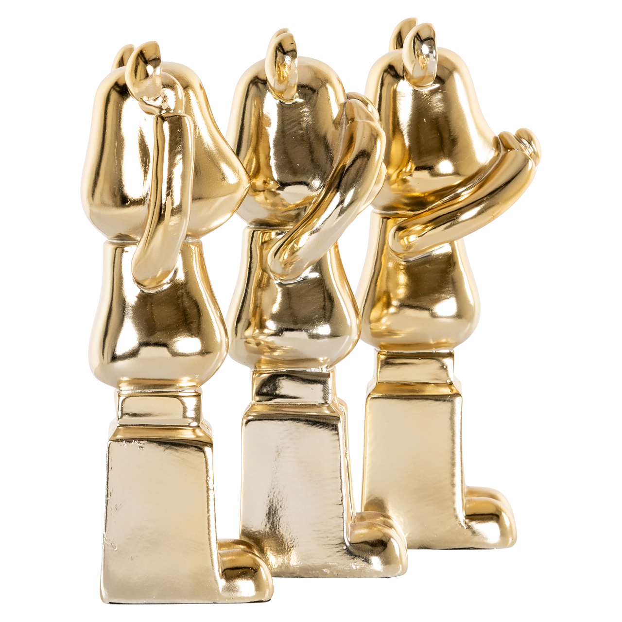 Richmond Interiors Decoratief object Berna gold (Set of 3)