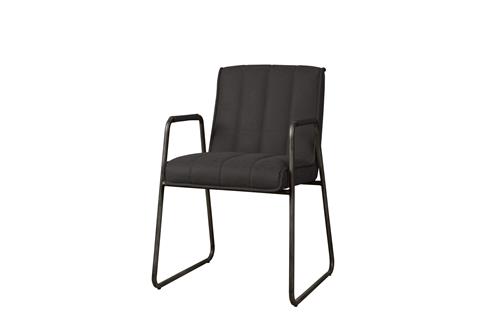 Tower Living Santo Armstoel - fabric Miami 001 anthracite