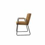 Tower Living Santo Armstoel - fabric Miami 005 brown