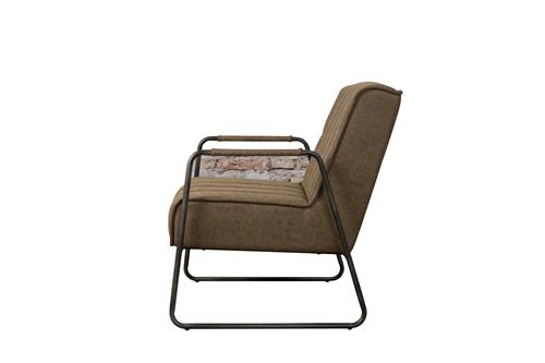 Tower Living Santo Fauteuil - fabric Miami 005 brown