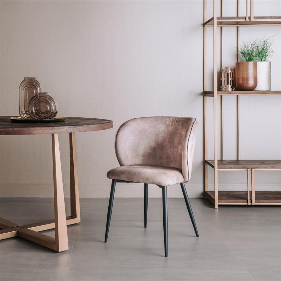 Tower Living Perano Stoel - fabric Adore 12 Sand