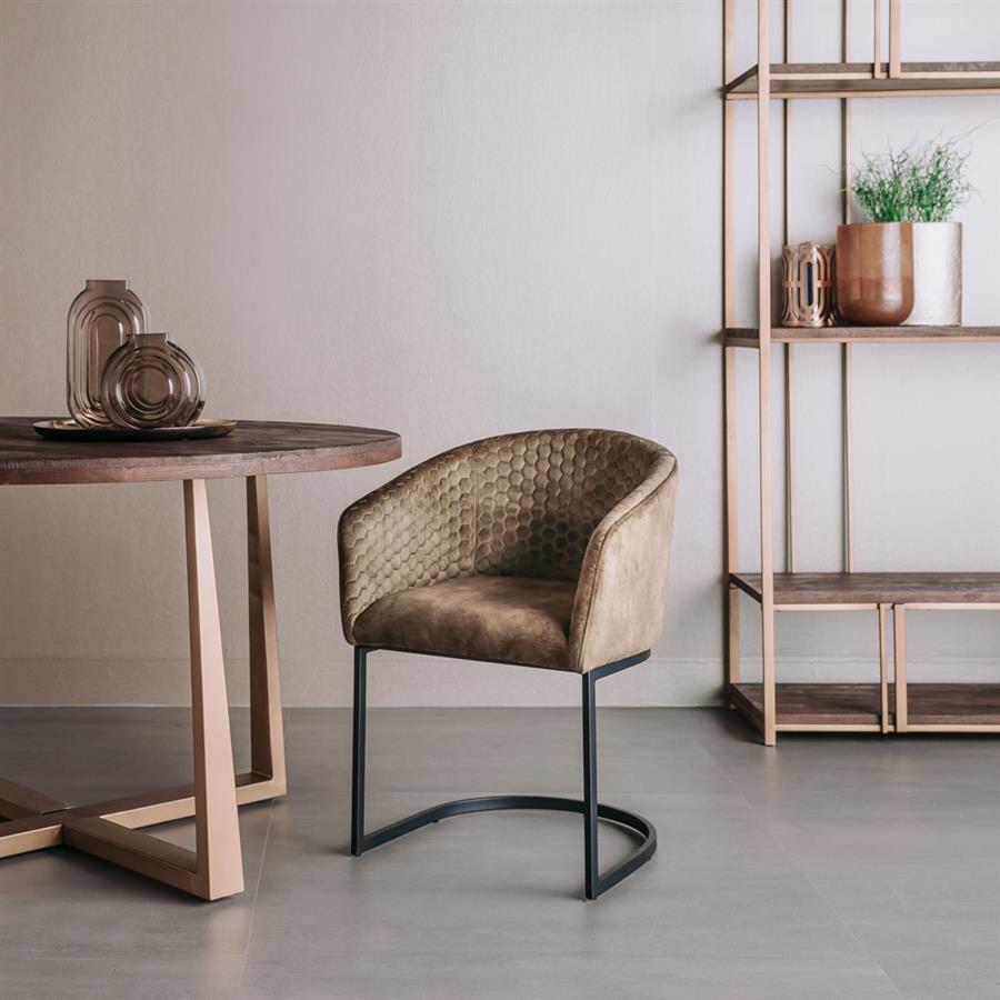 Tower Living Pellaro Armstoel - fabric Adore 16 Forest green