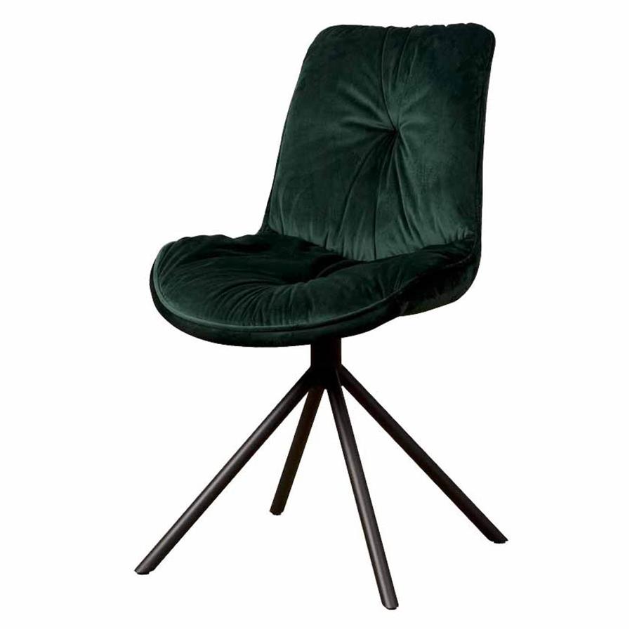 Tower Living Palma Stoel - fabric Bluvel 78 green