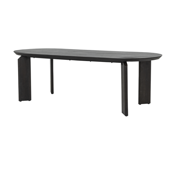 Tower Living Allure Eetkamertafel donkerbruin 220 cm