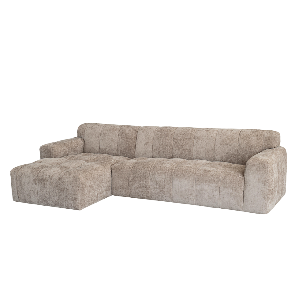 Tower Living Austin Chaise L + Austin 2 5-AR - Haga 30 beige