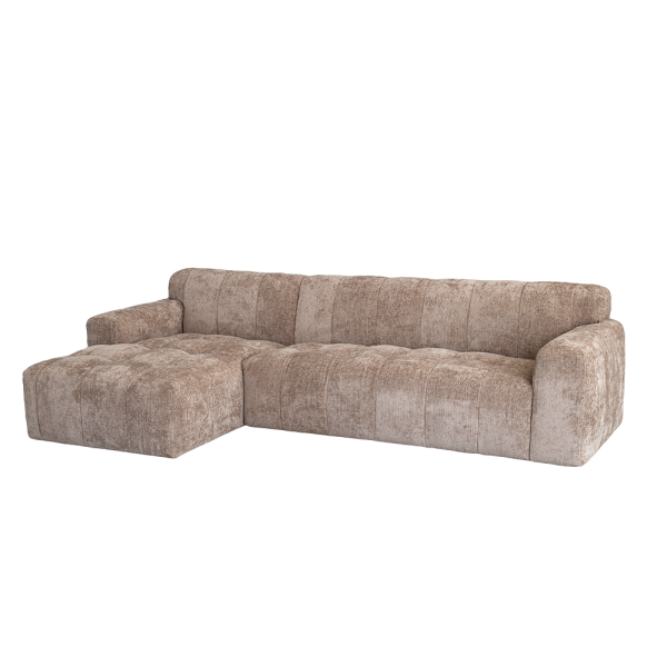 Tower Living Austin Chaise L + Austin 2 5-AR - Haga 39 cappuccino