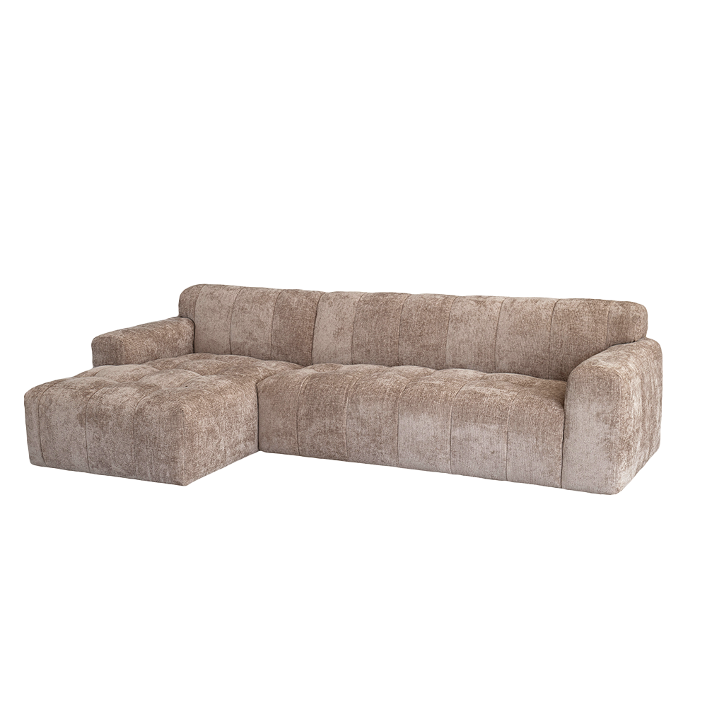 Tower Living Austin Chaise L + Austin 2 5-AR - Haga 39 cappuccino