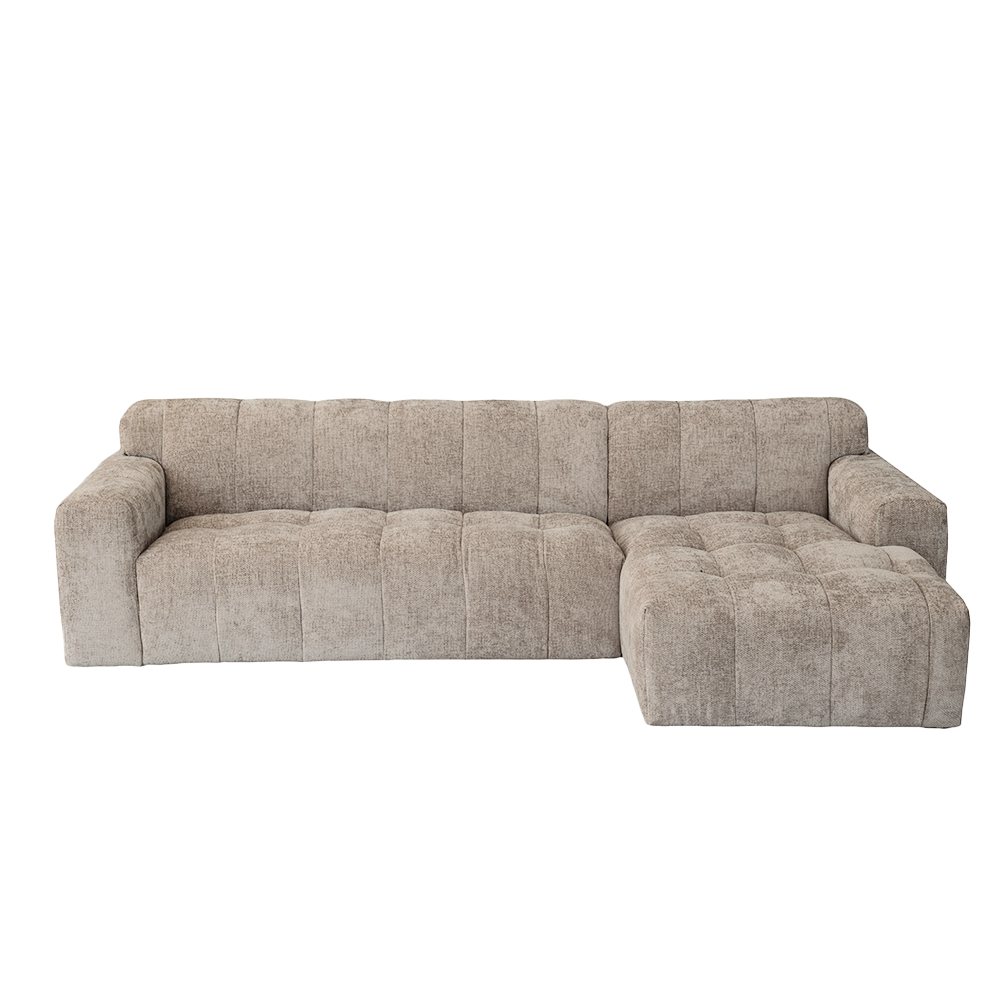 Tower Living Austin 2 5-AL + Chaise R - Haga 30 beige