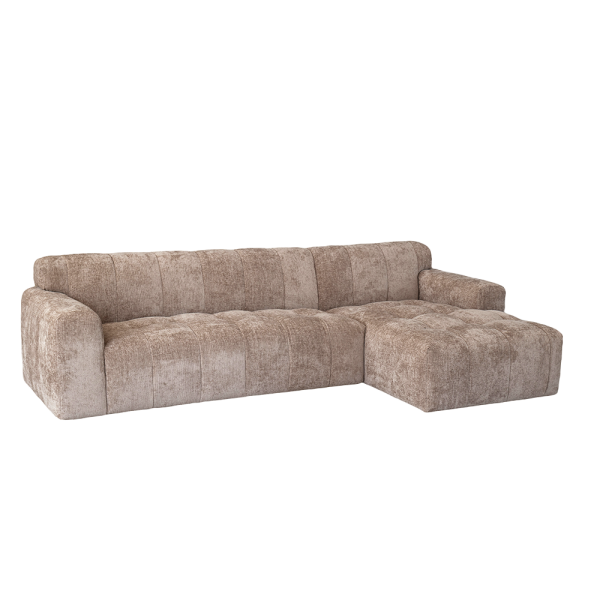 Tower Living Austin 2 5-AL + Chaise R - Haga 39 cappuccino