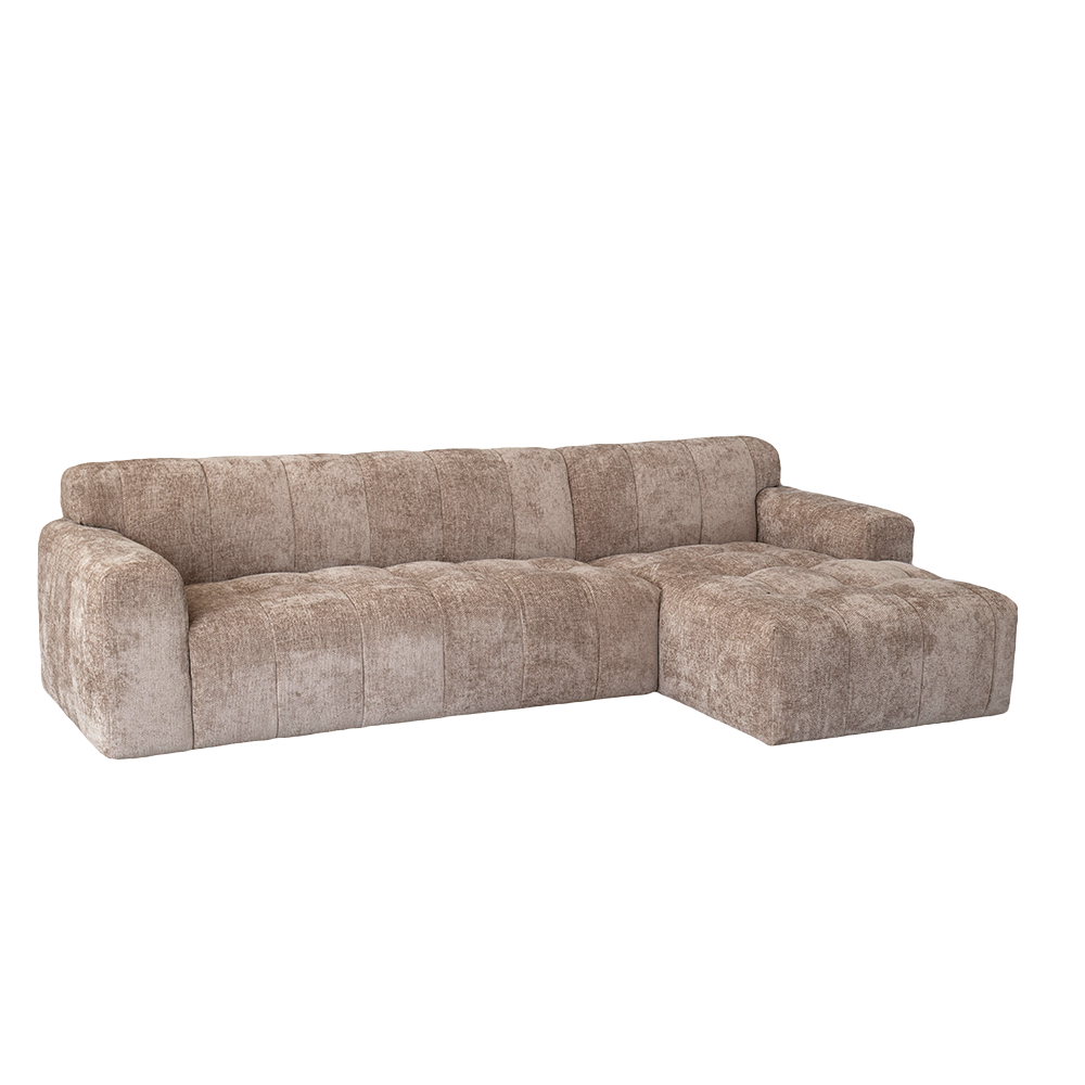 Tower Living Austin 2 5-AL + Chaise R - Haga 39 cappuccino