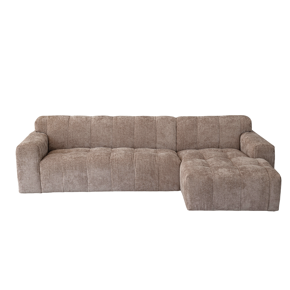 Tower Living Austin 2 5-AL + Chaise R - Haga 39 cappuccino