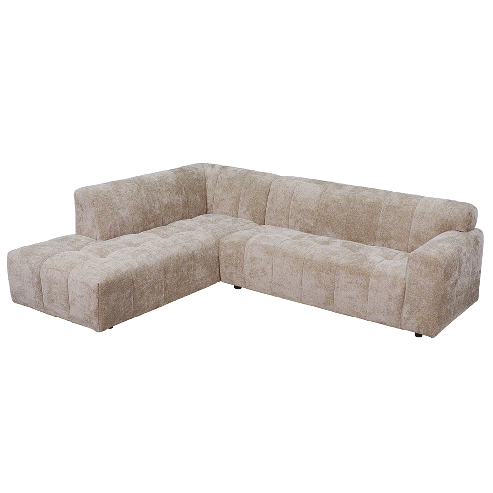 Tower Living Austin Ottoman L + 2 5-AR - Haga 30 beige
