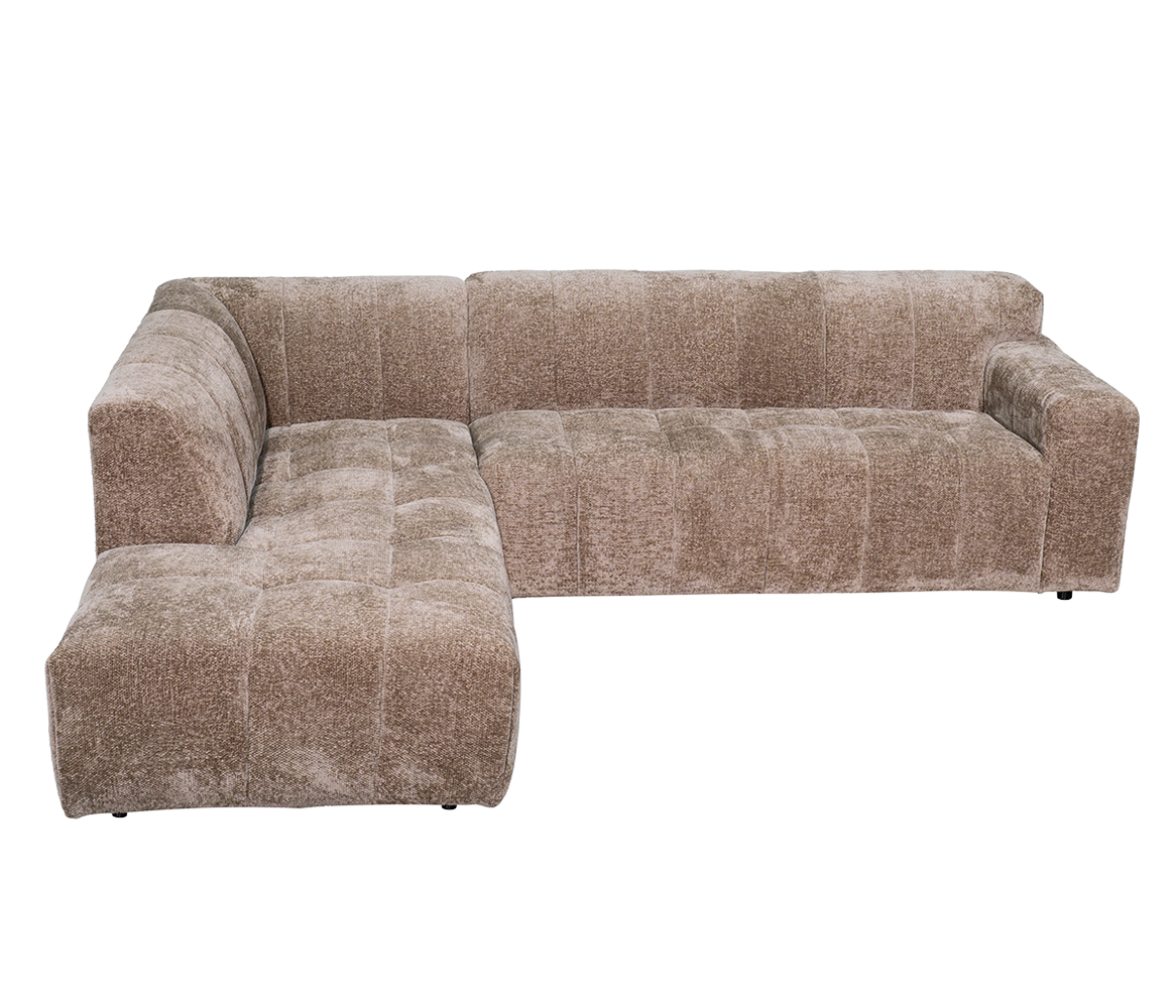 Tower Living Austin Ottoman L + 2 5-AR - Haga 39 cappuccino