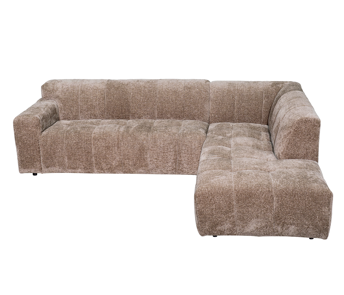 Tower Living Austin 2 5-AL + Ottoman R - Haga 39 cappuccino