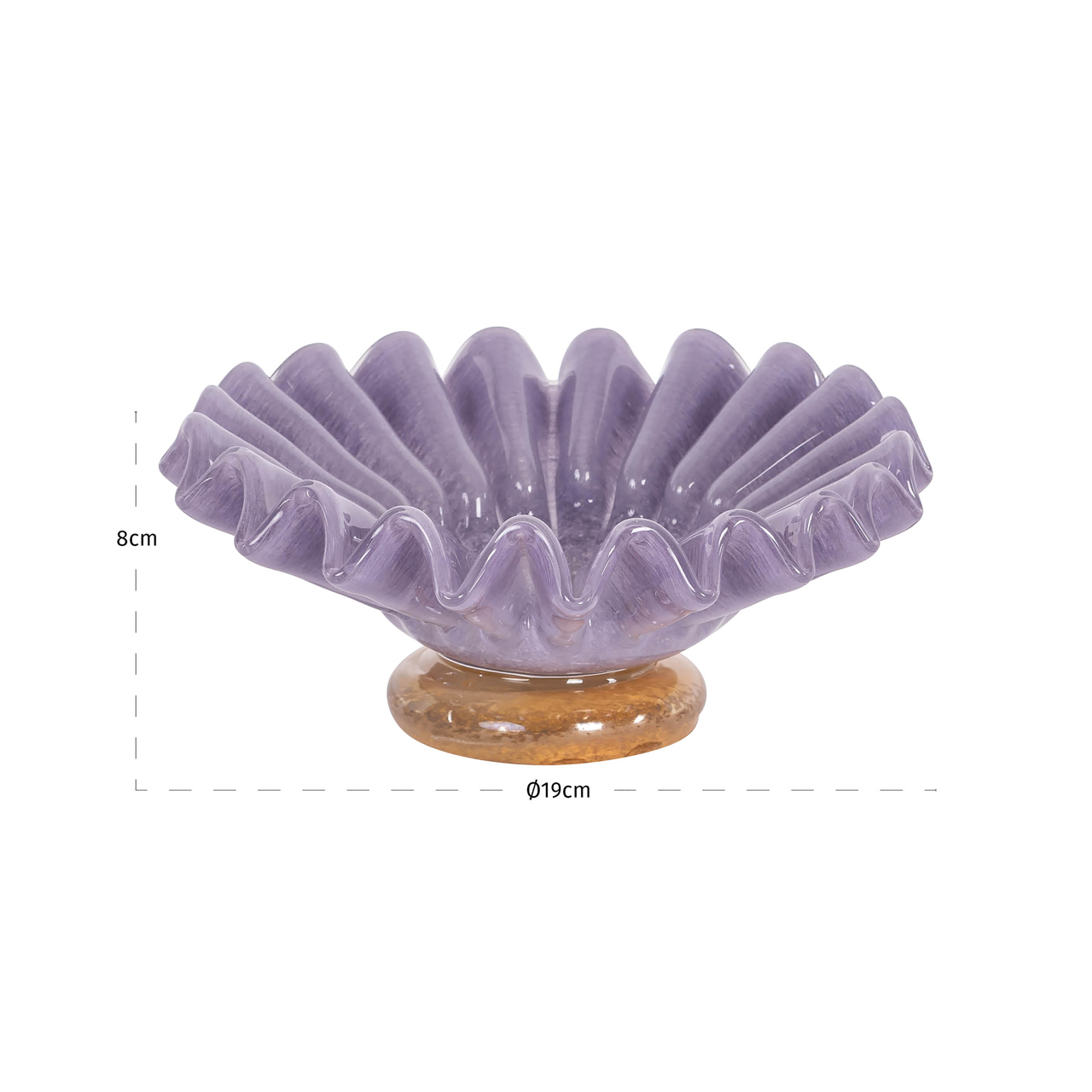 Richmond Interiors Schaal Beaudyle purple