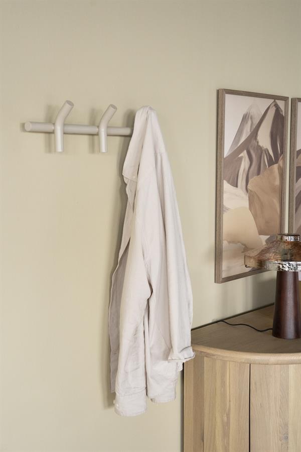 By-Boo Wall coat rack Matto 3 - beige