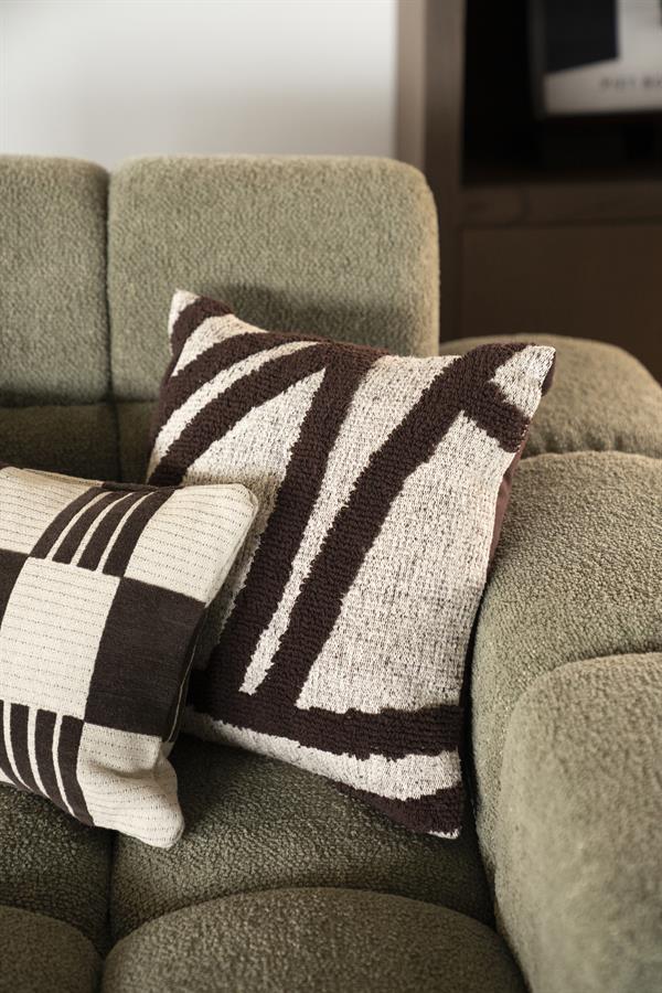 By-Boo Pillow Majani - dark brown