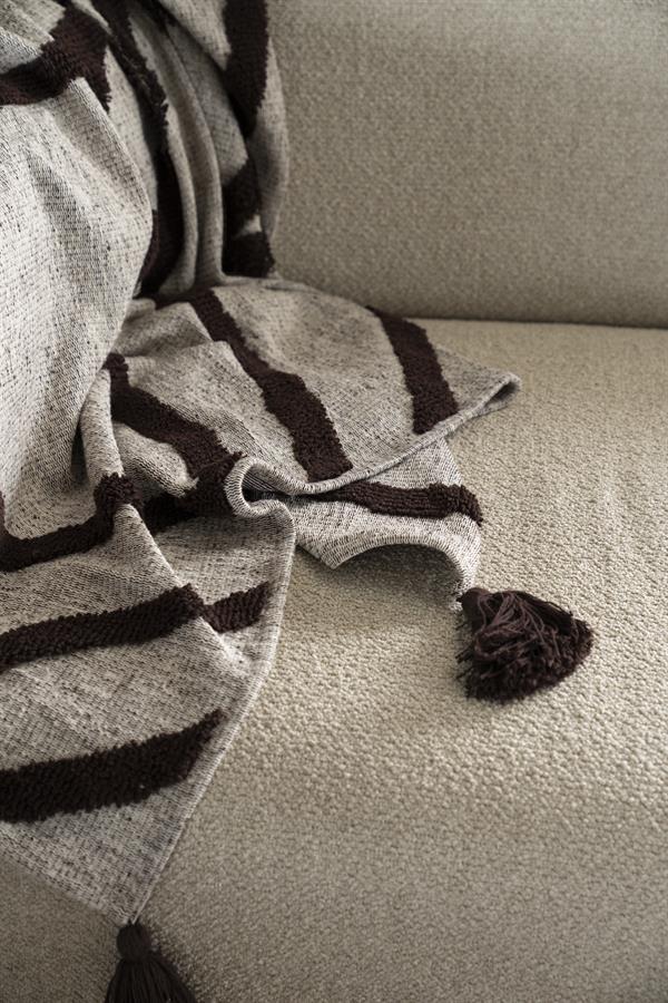 By-Boo Plaid Majani - dark brown