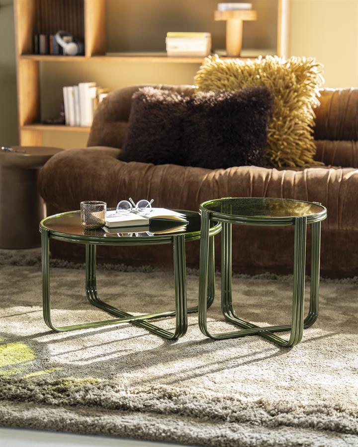 By-Boo Side table Groovy - green