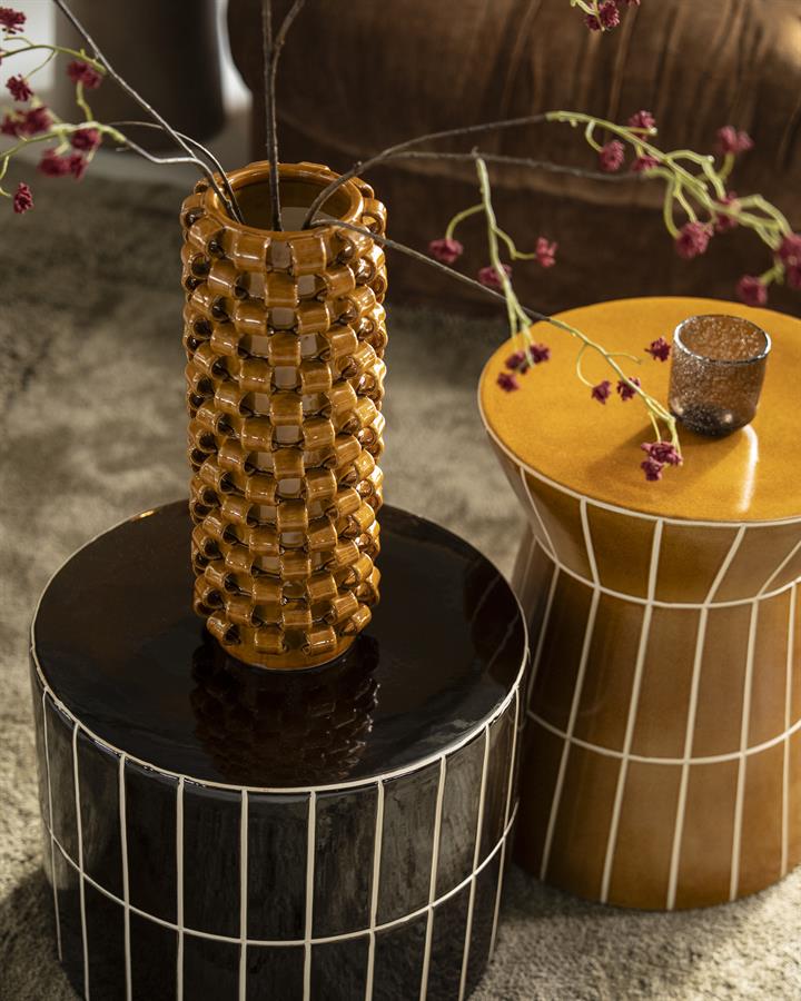 By-Boo Vase Loopa 1 - mustard